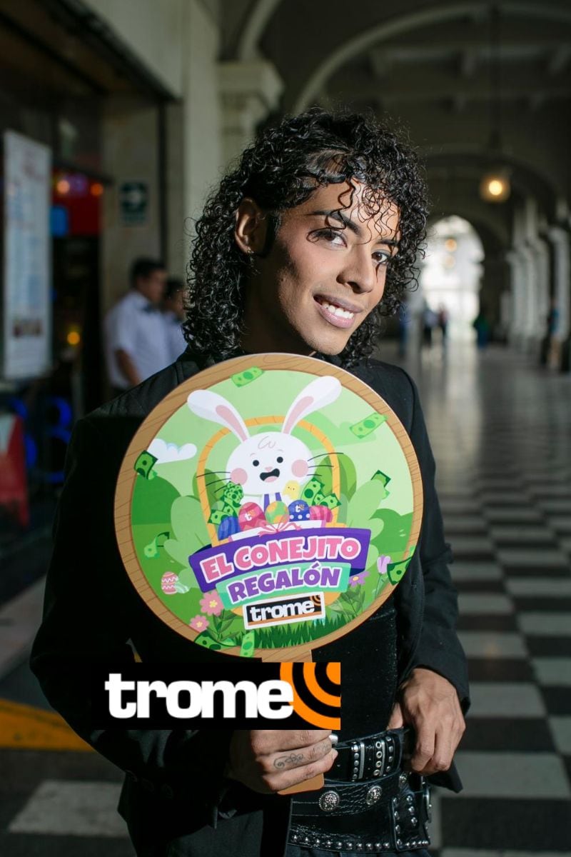 Michael Jackson de o Soy llegó a Trome y compartió su historia. Foto: Julio Reaño Mesones/Trome.