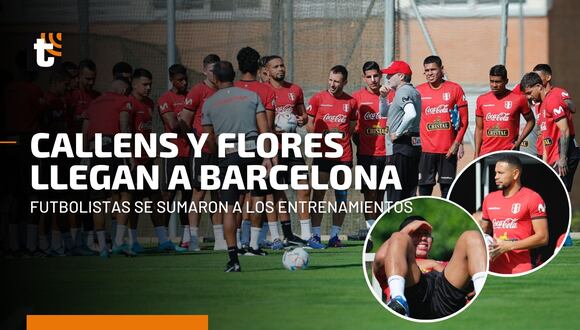 Selección peruana: declaraciones de Alexander Callens y Edison Flores en su arribo a España