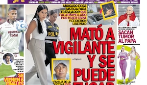 MATÓ A VIGILANTE Y SE PUEDE FUGAR