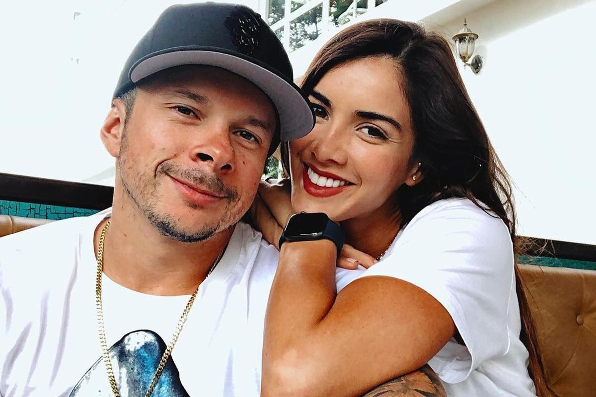 Mario Hart y Korina Rivadeneira.