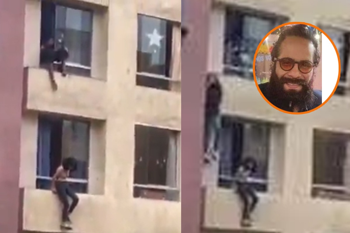 Renzo Carbajal se halla internado en el hospital tras evitar que una adolescente de 15 años se suicidara en el Rímac.