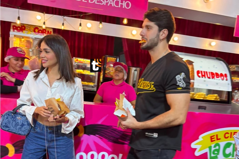 Mayra Goñi y Rodrigo Brand juntos en el Circo de la Chola Chabuca. Fotos y video: Lady Gamarra.