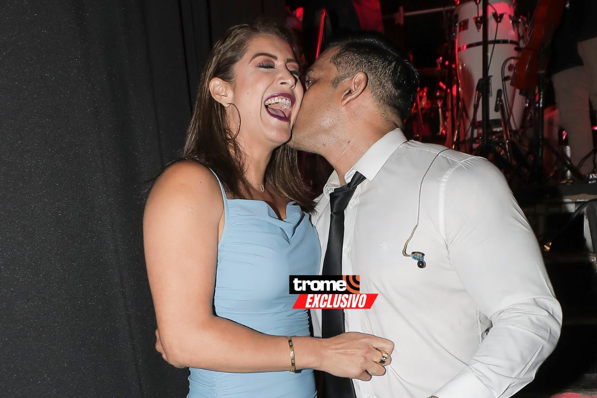 Karla Tarazona y Christian Domínguez