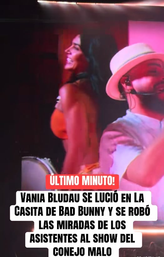 Vania Bludau se robó las miradas durante concierto del 'Conejo Malo', según Ric la Torre.