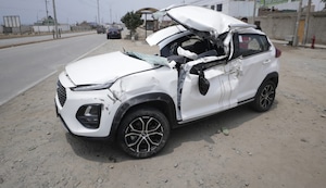 Tragedia en Año Nuevo: accidente vehicular deja un muerto y tres heridos