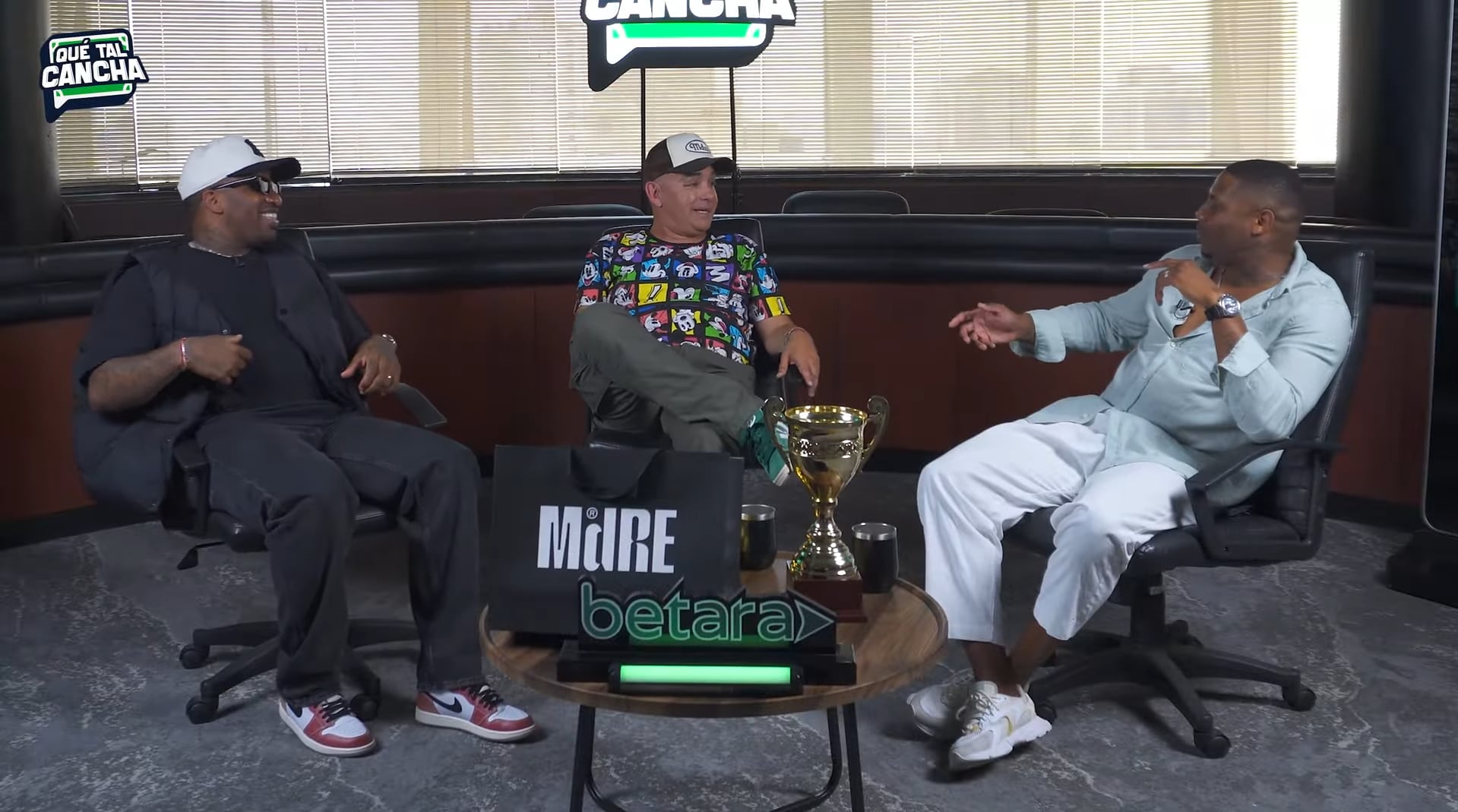 Entrevista de la 'Foquita' junto a Roberto Guizasola.