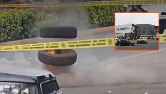 SJM: Lanzan granada a metros de centro comercial