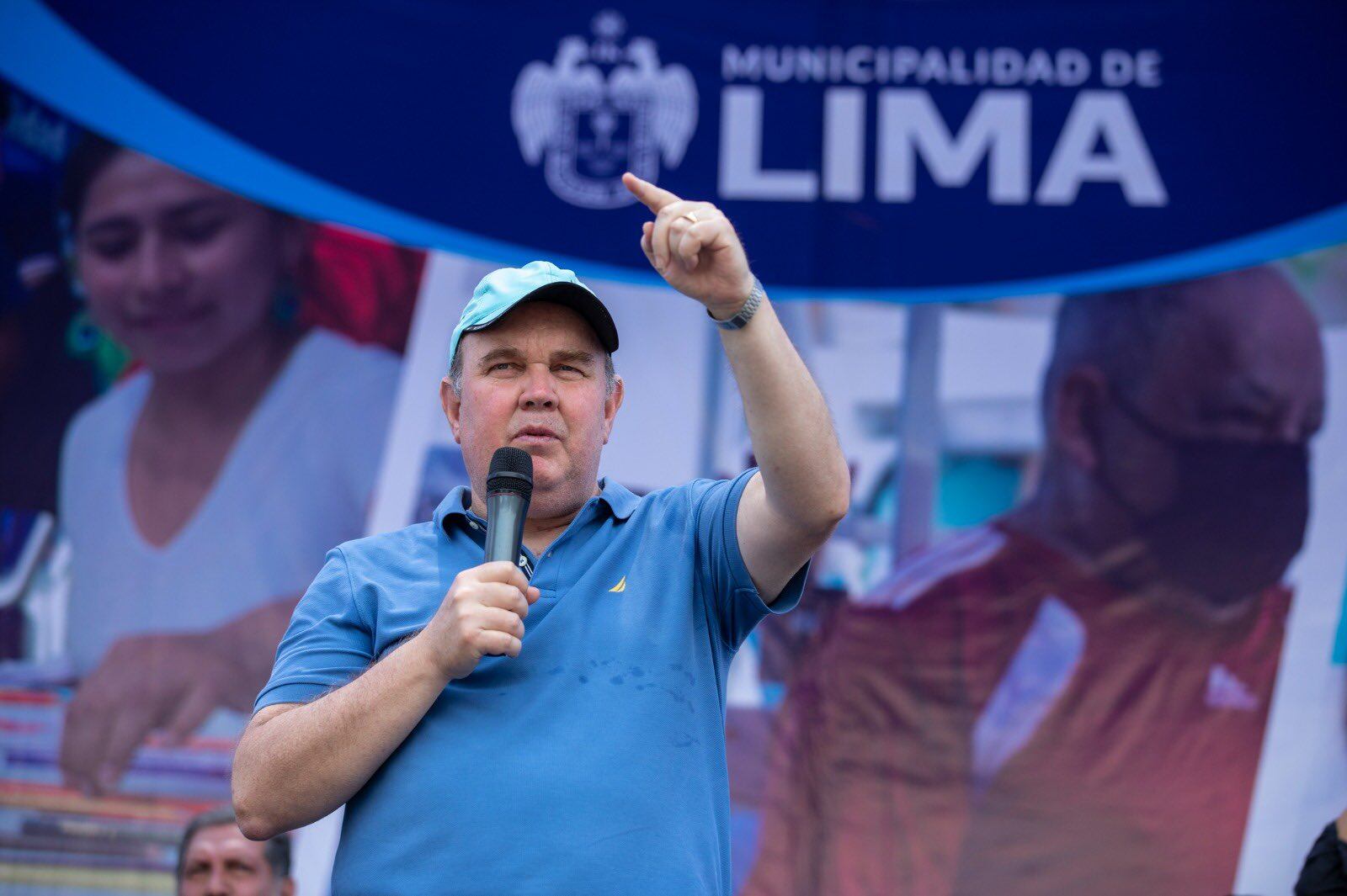 Rafael López Aliaga es el actual alcalde de Lima durante los próximos 4 años. Foto. MML