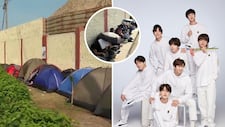 ¡Furor por BTS! Fans acampan en los exteriores del Estadio San Marcos a horas del concierto