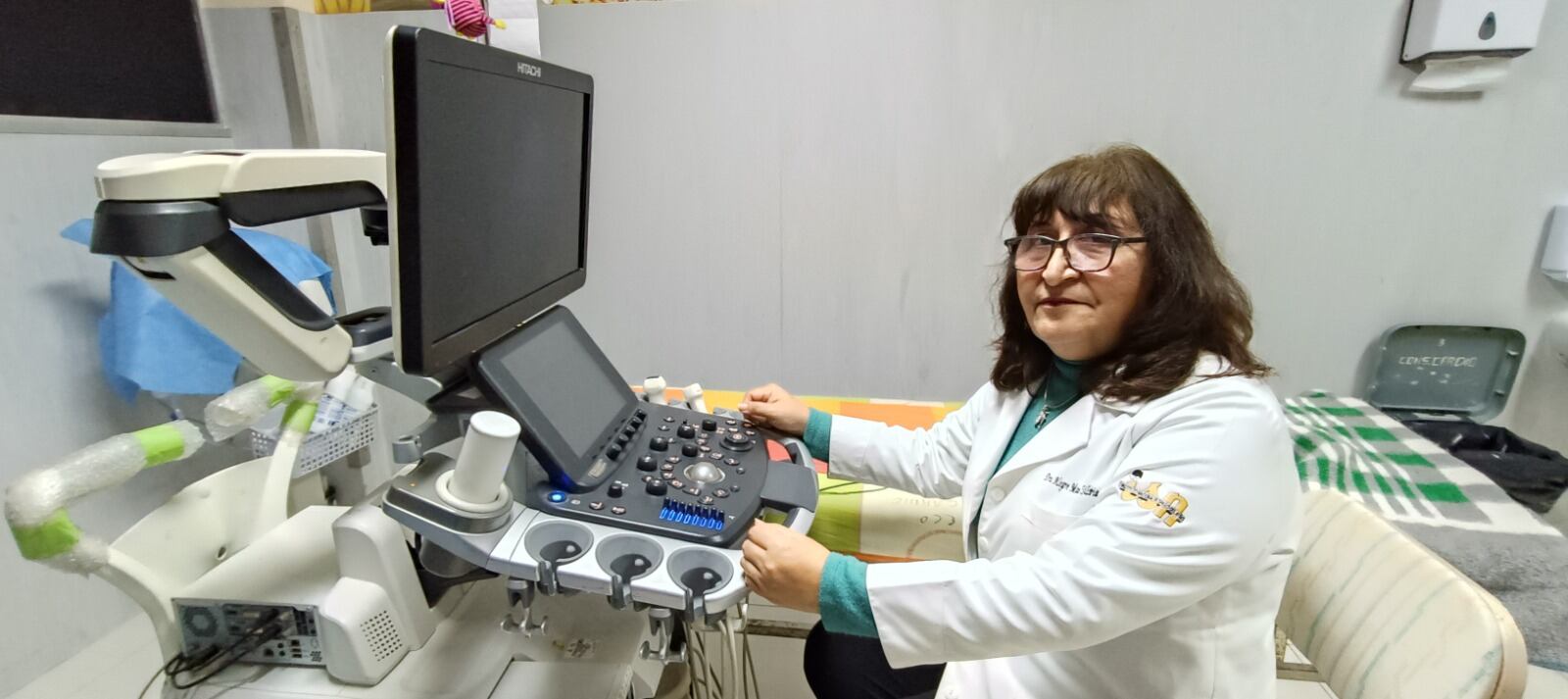 Cardióloga pediatra Silvia Alegre (63), jefe del Servicio de Cardiología