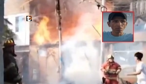 ¡Indignación en VES! Exreo quema casa de su madre tras salir de prisión: Ella perdió S/ 6 mil y él escapó