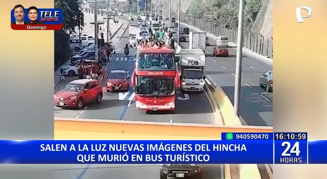 Sale a la luz nuevas imágenes tras muerte de hincha brasileño en la Copa Libertadores.