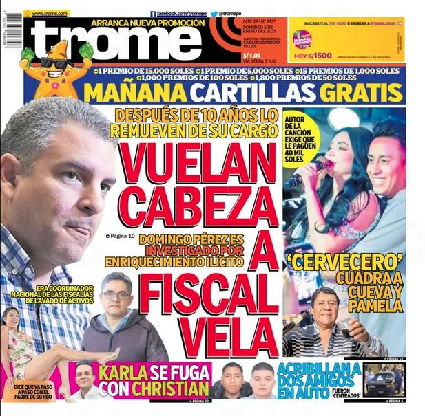 Portada Trome