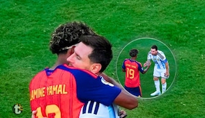Lamine Yamal tuvo noble gesto con Lionel Messi tras ganar final del Mundial 2026