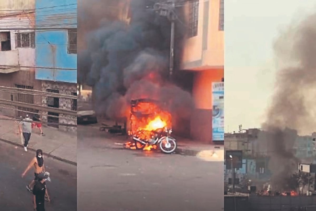 Venezolanos lanzan amenaza en Perú.