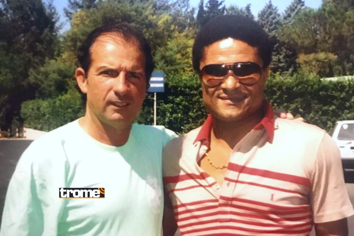 Jorge Arriola y el recordado Eusebio (Foto: GEC)