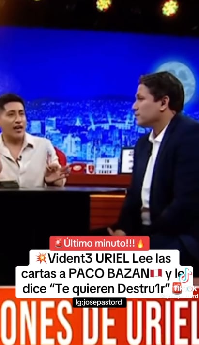 Paco Bazán se lee las cartas luego de acusaciones de Melissa Linares.