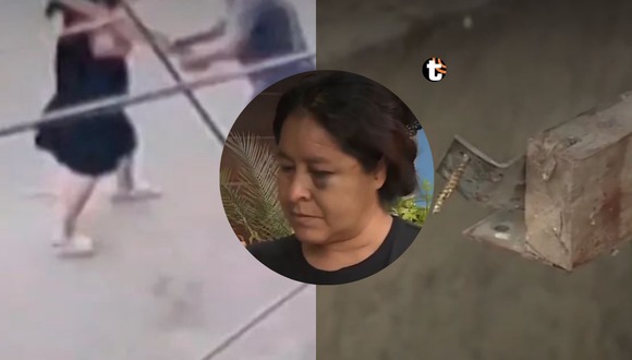 San Juan de Miraflores: Mujer pide ayuda tras ser golpeada por su vecino
