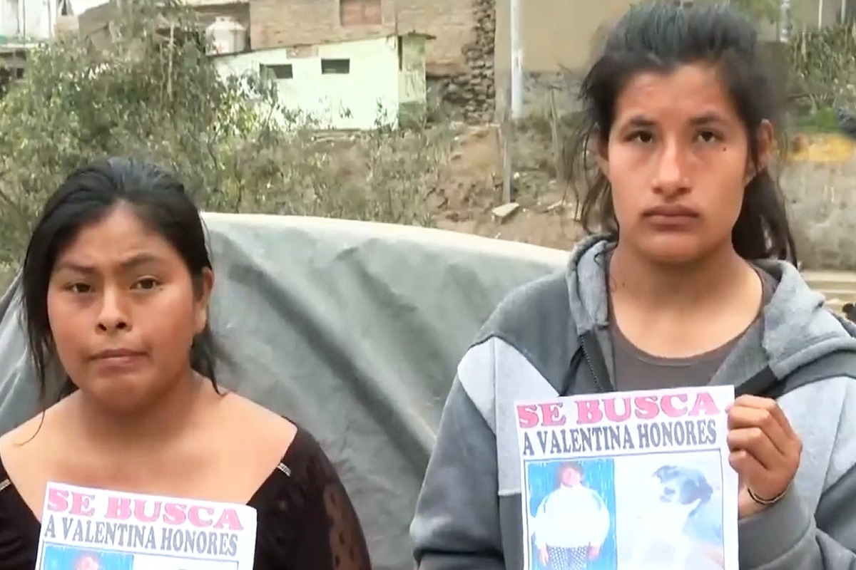 Familiares de la pequeña se encontraban desesperadas por la desaparición de la niña.