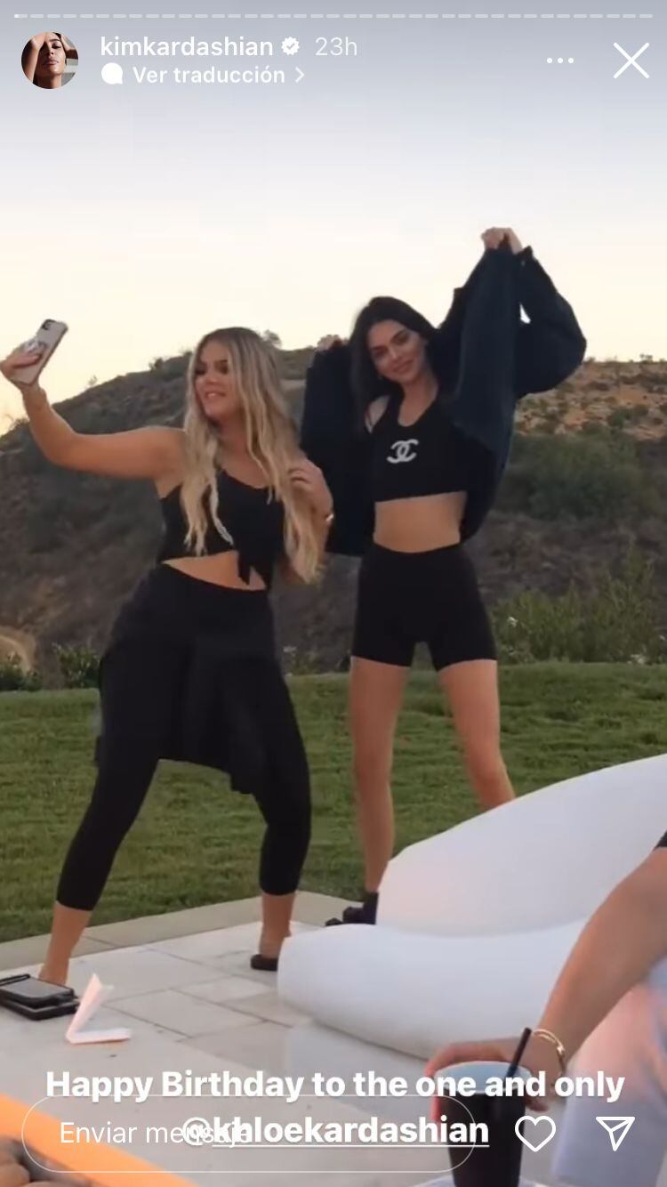 Así empezó la celebración de cumpleaños en la familia Kardashian. ( Foto: @kimkardashian / Instagram)