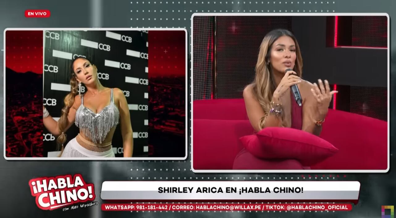 Shirley Arica niega llevarse mal con Tilsa Loza, pero se autoelige.
