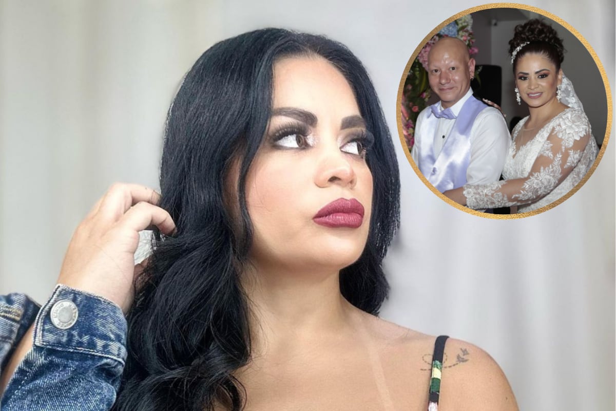 Leslie Moscoso denunció a su esposo
