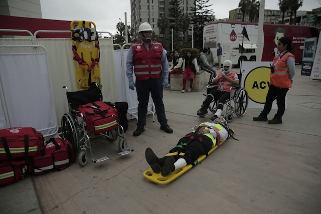 Población acató el II Simulacro Nacional Multipeligro. (Julio Reaño/ @photo.gec)