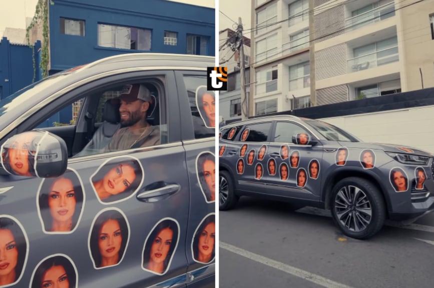 Angie Arizaga sorprende a Jota Benz con "regalazo" por el Día del Padre.