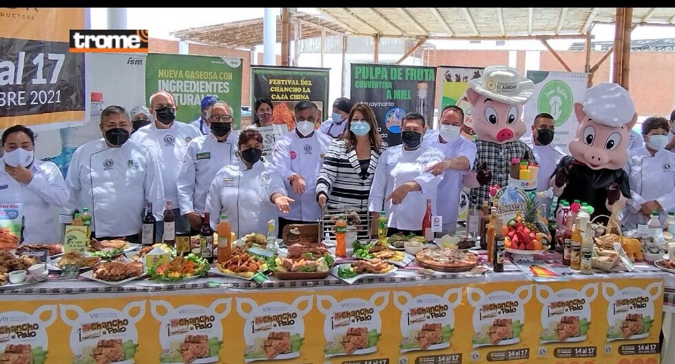 Restaurantes de Huaral celebran el día de su plato estrella: el chancho al palo. (Isabel Medina - Trome)