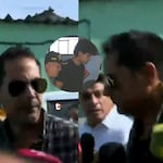 ¡Le llevó el desayuno! Rubén Villar acudió a sede policial donde está detenido su hijo por atropello y muerte de Lizeth Marzano: ¿Qué dijo?