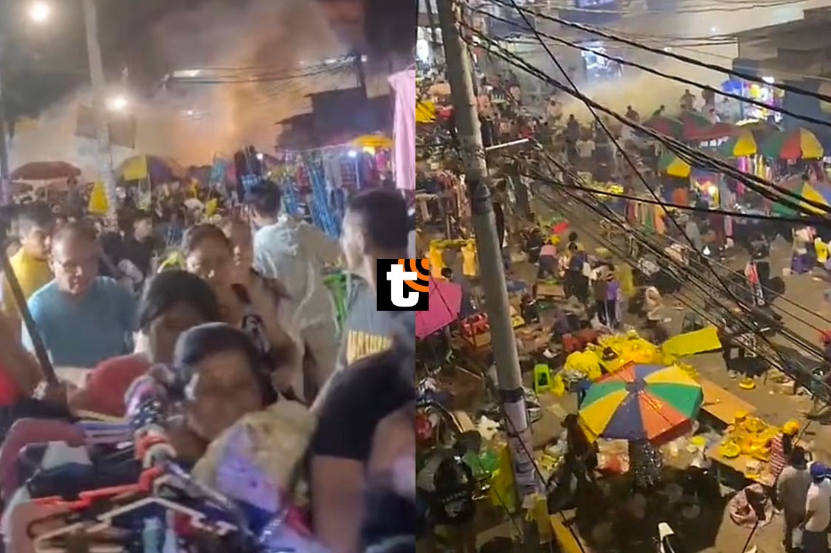 Explosión de pirotécnicos dejó 6 heridos en mercado Modelo de Chiclayo