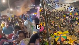 Explosión de pirotécnicos provoca caos y desesperación en mercado de Chiclayo: 6 personas resultaron heridas