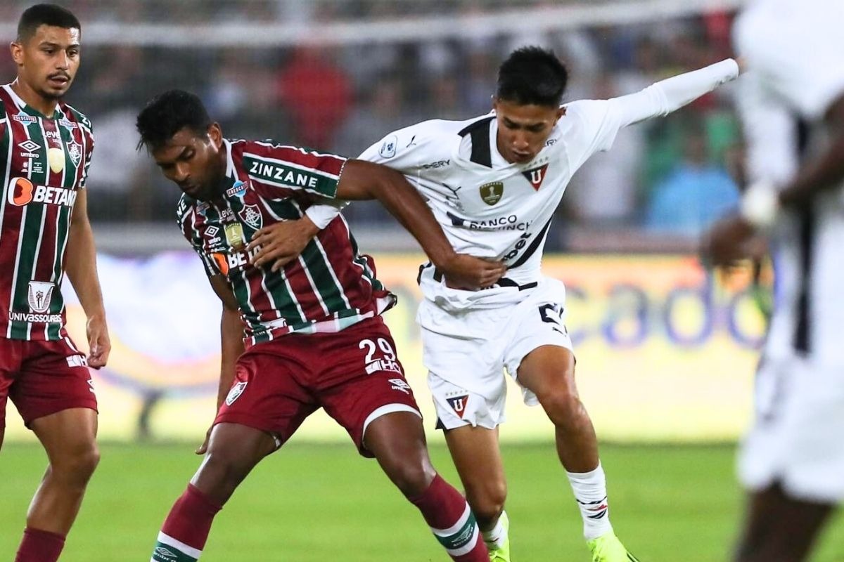 LDU de Quito logró un agónico 1-0 ante Fluminense (Foto: EFE)