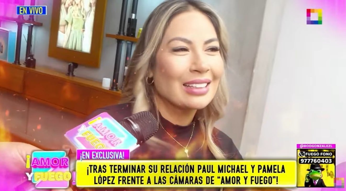 Pamela López descarta una tercera oportunidad con Paul Michael.