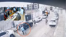 ¡Nuevas imágenes del robo en armería en Surco! Cámara captó los movimientos iniciales de los delincuentes