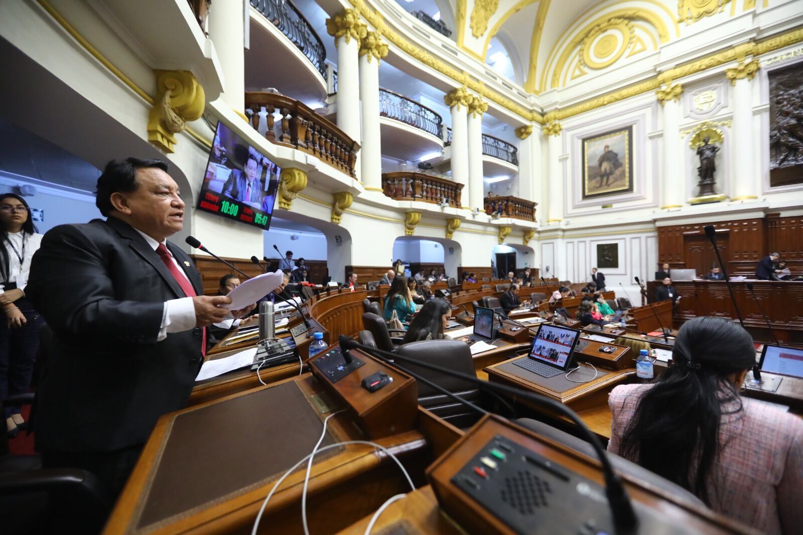 José Luna Gálvez espera que su proyecto llegue lo más pronto al Pleno del Congreso.