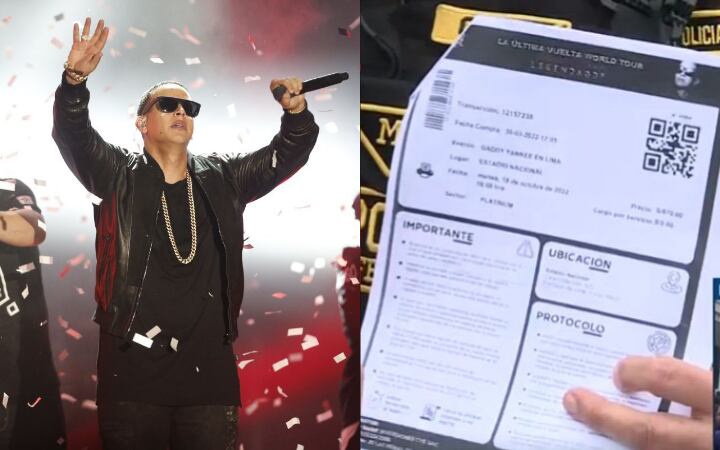 Una millonaria estafa ha dejado más de 7 mil fanáticos de Daddy Yankee afectados en el marco de sus dos conciertos en Lima. (Captura: AFP/América Noticias)