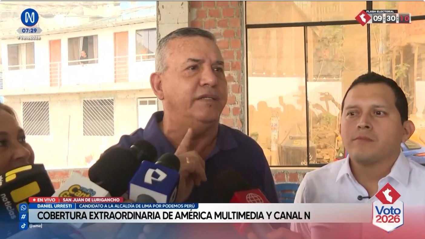 Daniel Urresti pidió votar por él mismo. Foto: América