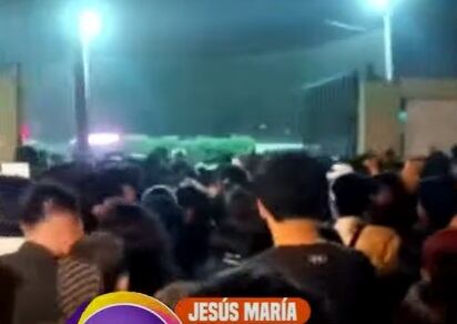 Caos en fiesta de Halloween