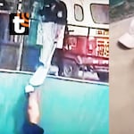 Extorsionador se lanza de muro de 10 metros para huir