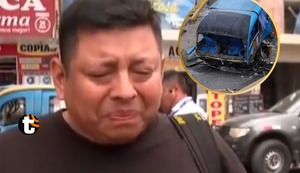Hermano de chofer fallecido tras colapso de puente Chancay se quiebra: “Justo iba pedir vacaciones”