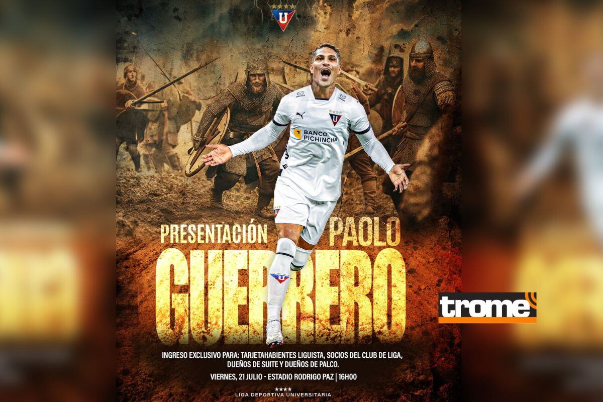 Paolo Guerrero pasará pruebas médicas y firmará este viernes (Foto: @ldu_oficial)