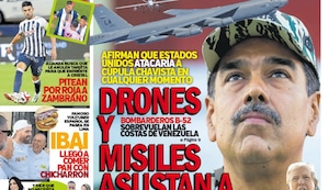 DRONES Y MISILES ASUSTAN A MADURO