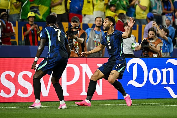 Brasil vs. Haití. (Foto: Getty Images)