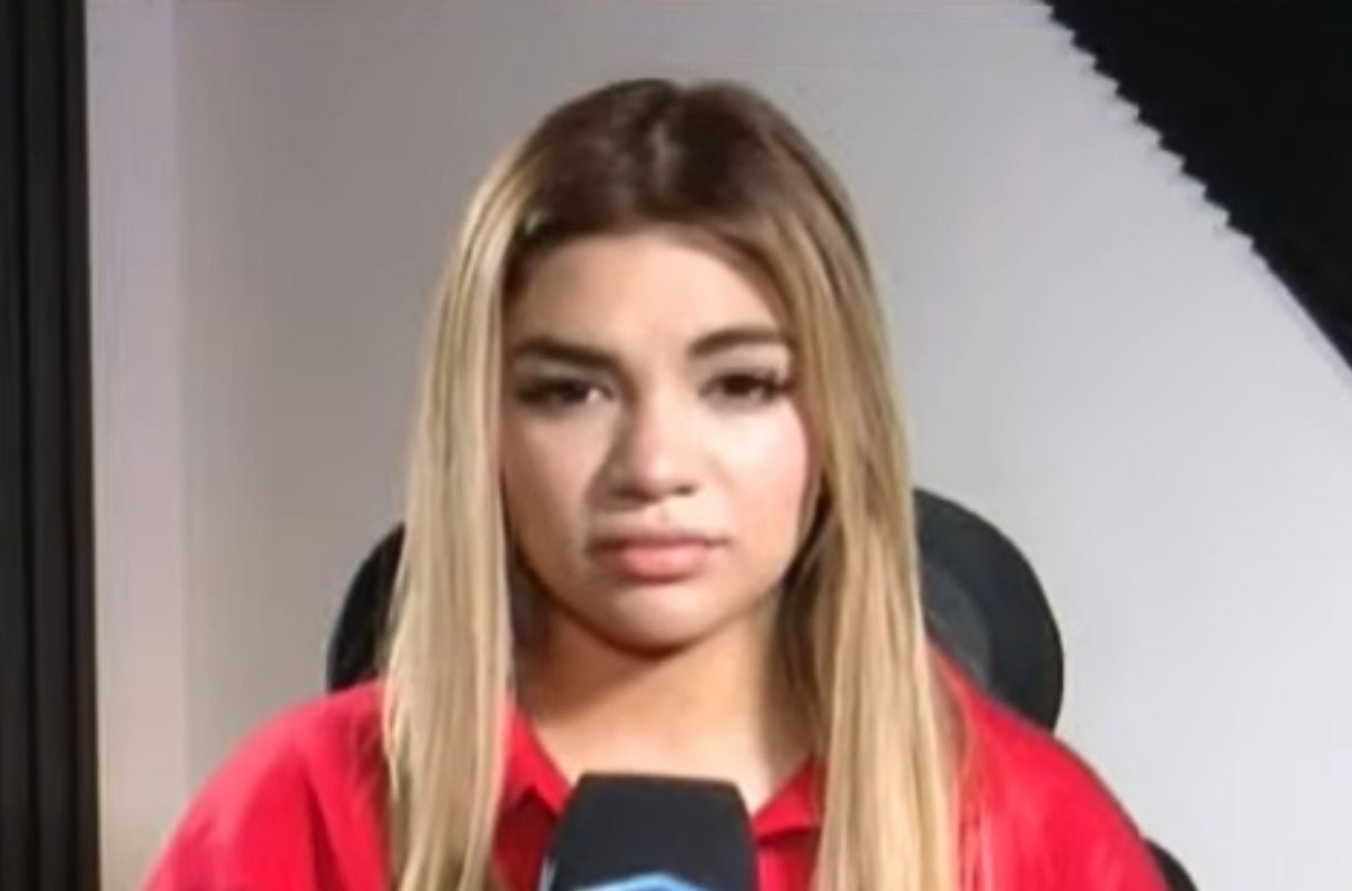 Naldy Saldaña volvió a ofrecer una entrevista en la que anunció las medidas legales que tomará frente a las declaraciones de la esposa del exdirector musical de La Bella Luz. (Foto: Captura de video / "Magaly TV, la firme")