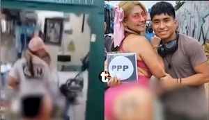 ¡La nueva Susy! Candidata a diputada recorre calles y mercados mostrando número en el trasero