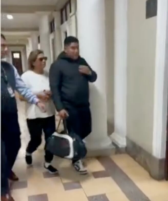 Elizabeth Peralta se entrega a la justicia