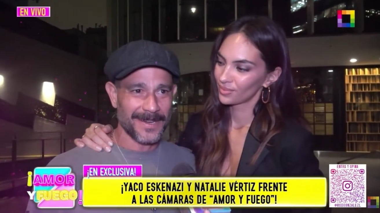 Natalie y Yaco hablan de su relación de pareja.