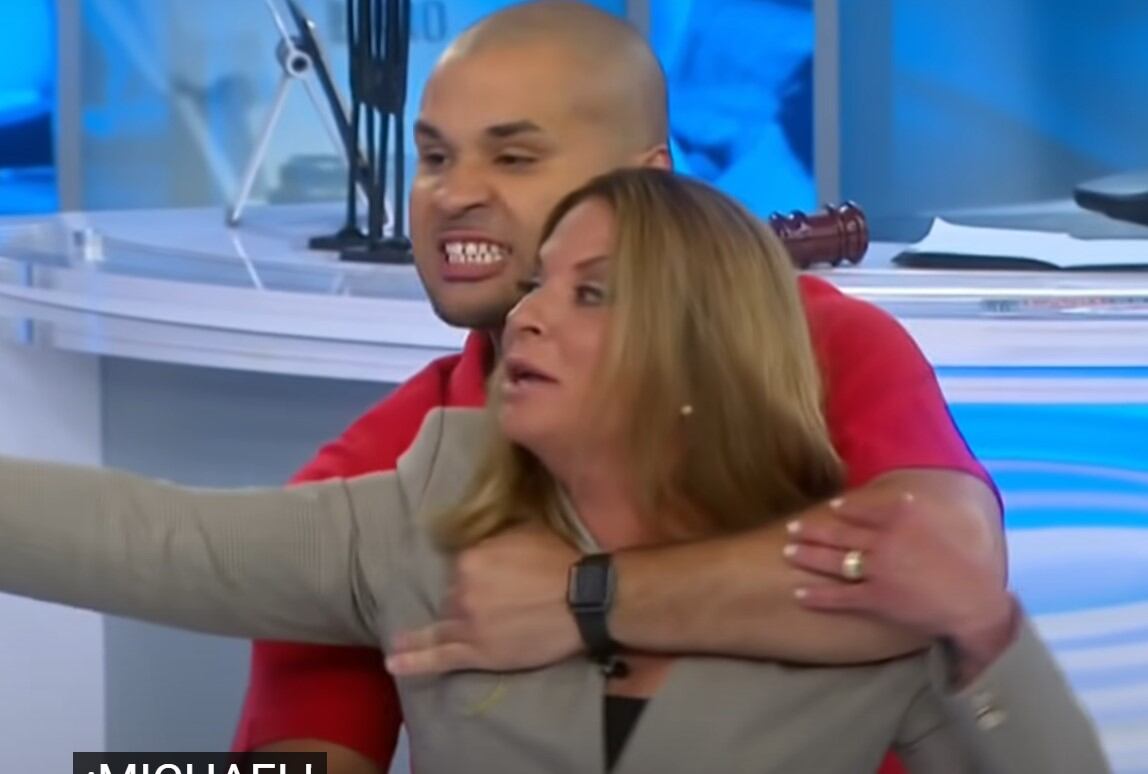 La desesperación invadió a los presentes en el programa "Caso Cerrado" (Foto: captura de pantalla)