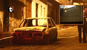 Balacera en Comas: venezolanos del ‘gota a gota’ disparan contra vivienda y queman auto